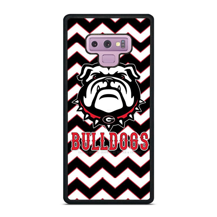UGA GEORGIA BULLDOGS STRIPE LOGO Samsung Galaxy Note 9 Case UGA GEORGIA BULLDOGS STRIPE LOGO Samsung Galaxy Note 9 Case
