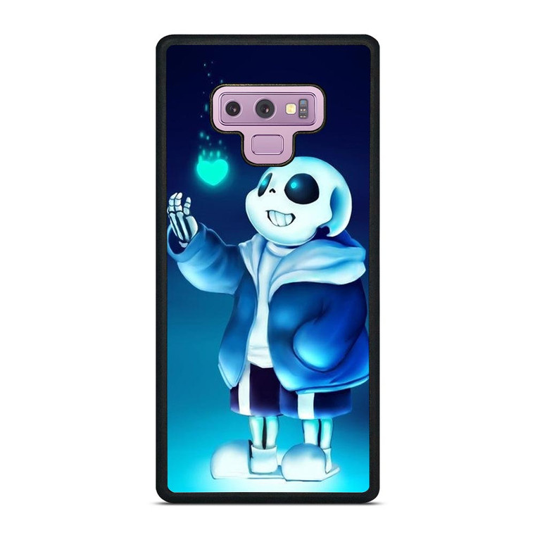 UNDERTALE GLOWING LOVE SYMBOL Samsung Galaxy Note 9 Case