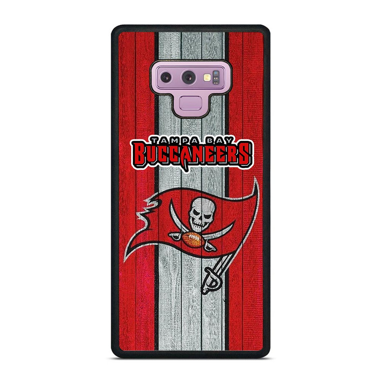 WOODEN LOGO TAMPA BAY BUCCANEERS Samsung Galaxy Note 9 Case