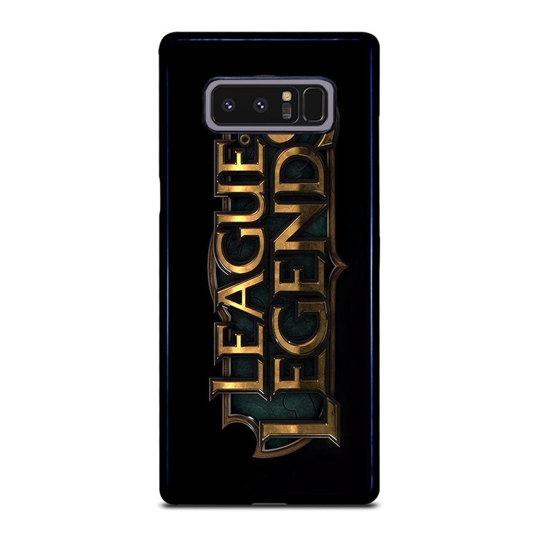 LEAGUE OF LEGENDS METAL LOGO Samsung Galaxy Note 8 Case