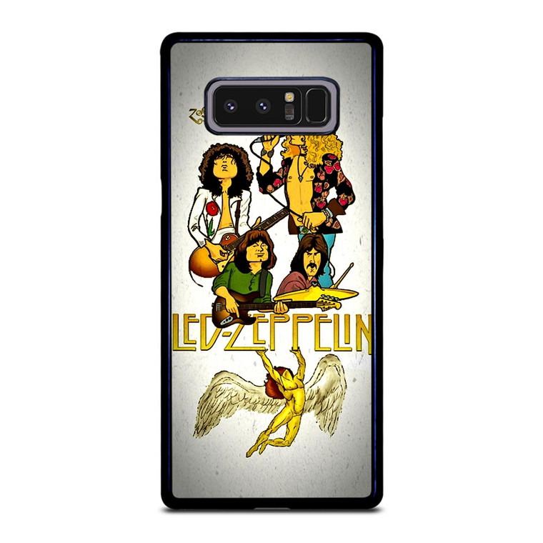 LED ZEPPELIN CARTOON Samsung Galaxy Note 8 Case