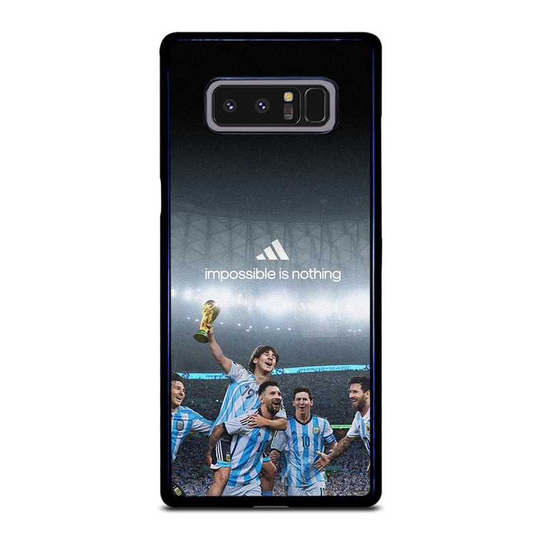 LIONEL MESSI IMPOSSIBLE IS NOTHING ADIDAS Samsung Galaxy Note 8 Case