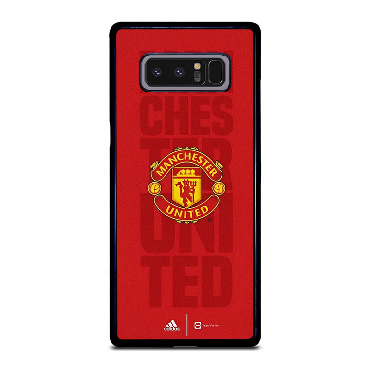 MANCHESTER UNITED FC ADIDAS LOGO Samsung Galaxy Note 8 Case
