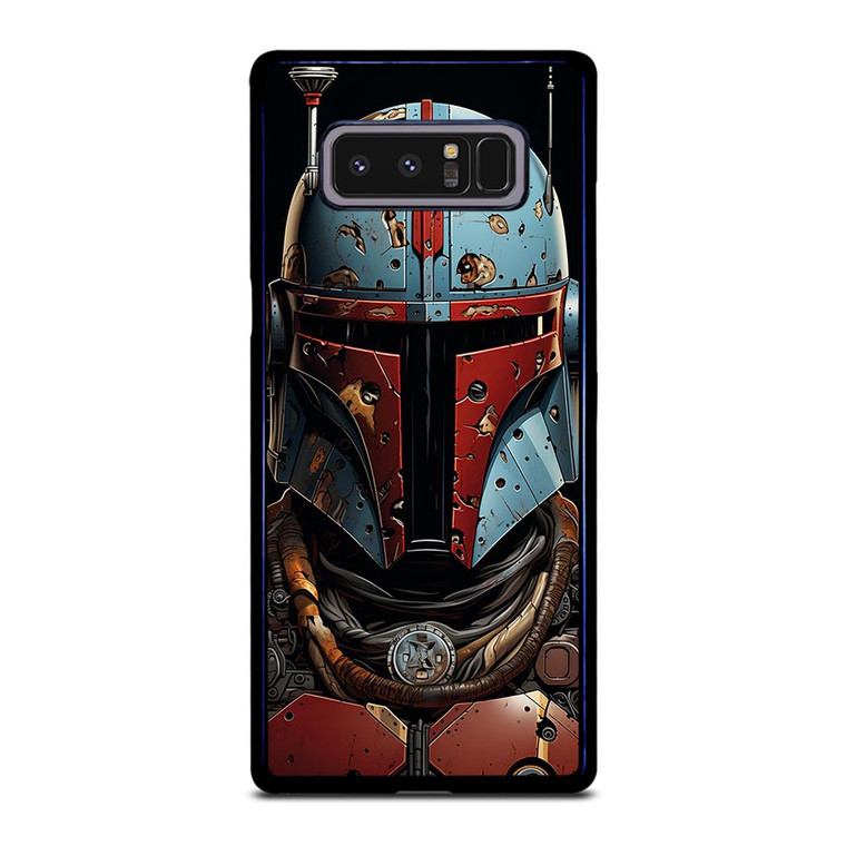 MANDALORIAN HELMET RUSTY Samsung Galaxy Note 8 Case
