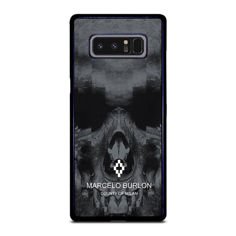 MARCELO BURLON SKULL LOGO Samsung Galaxy Note 8 Case