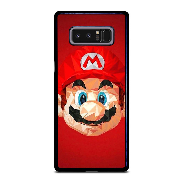 MARIO BROS CLIPART HEAD Samsung Galaxy Note 8 Case