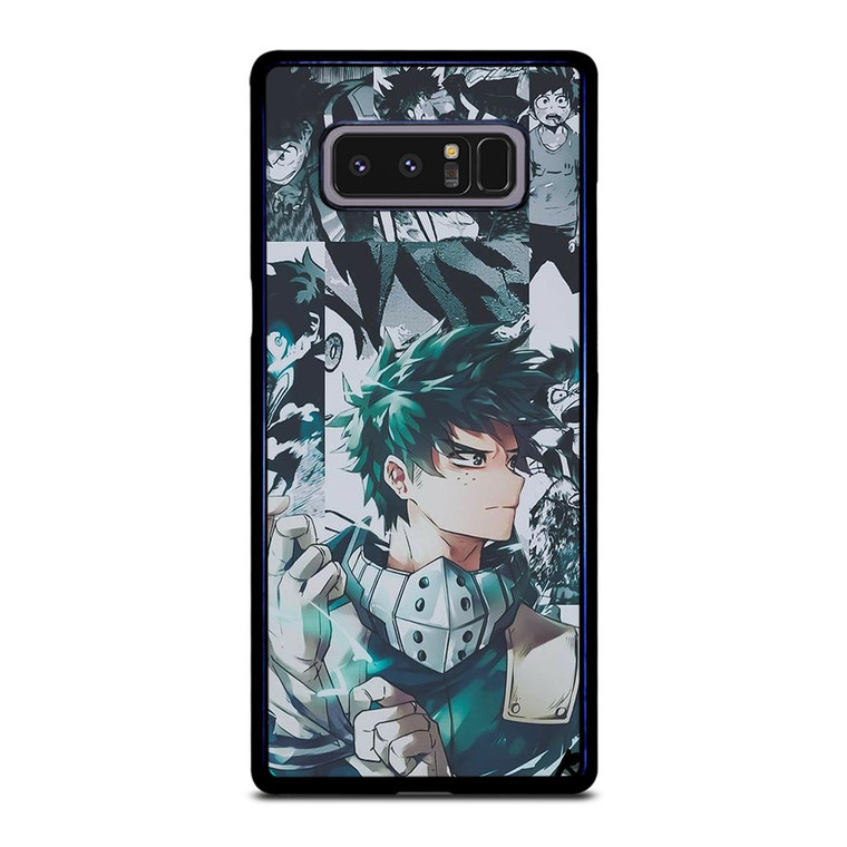 MY HERO ACADEMIA DEKU COLLAGE Samsung Galaxy Note 8 Case