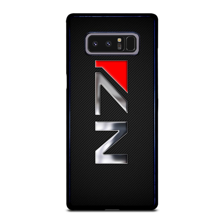 N7 MASS EFFECT CARBON LOGO Samsung Galaxy Note 8 Case
