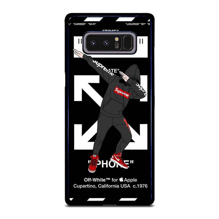 OFF WHITE DAB SUPREME Samsung Galaxy Note 8 Case OFF WHITE DAB SUPREME Samsung Galaxy Note 8 Case