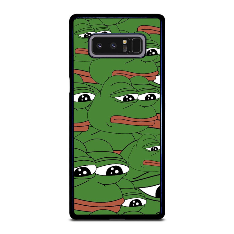 PEPE THE FROG PATTERN Samsung Galaxy Note 8 Case