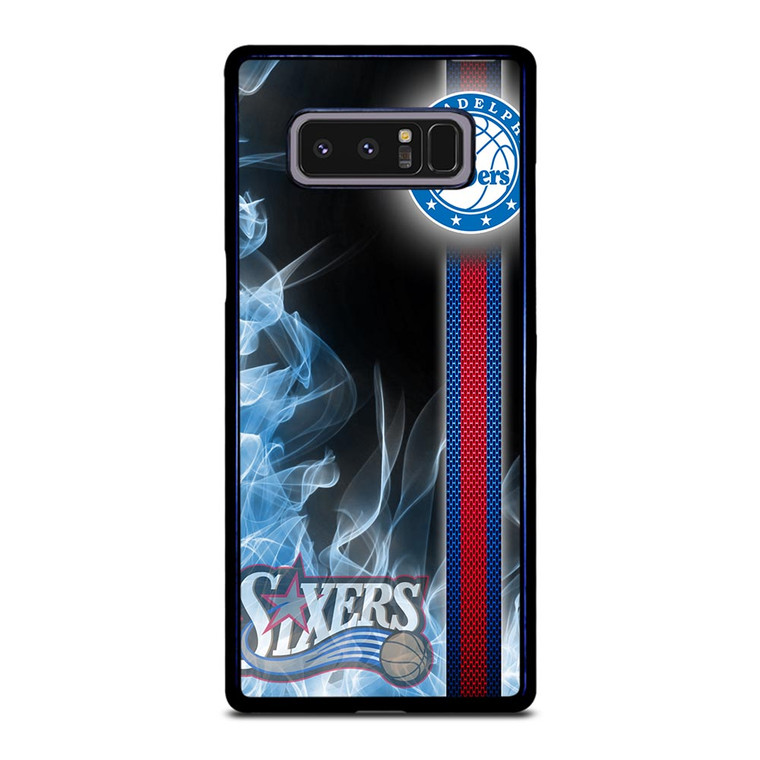 PHILADELPHIA 76ERS NBA FIRE Samsung Galaxy Note 8 Case