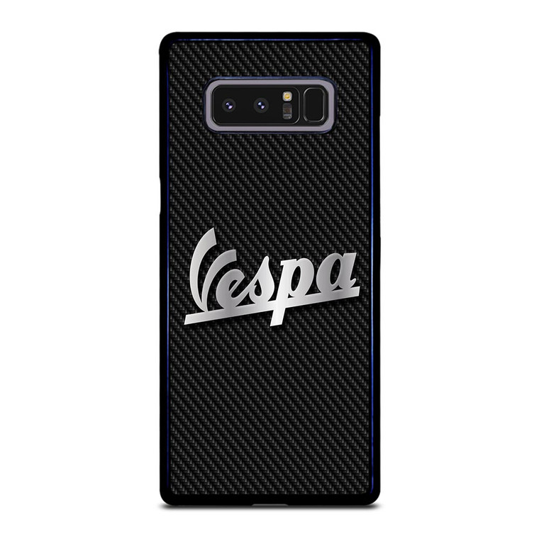 PIAGGIO VESPA METAL CARBON LOGO Samsung Galaxy Note 8 Case