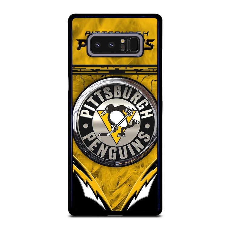 PITTSBURGH PENGUINS METAL NHL Samsung Galaxy Note 8 Case