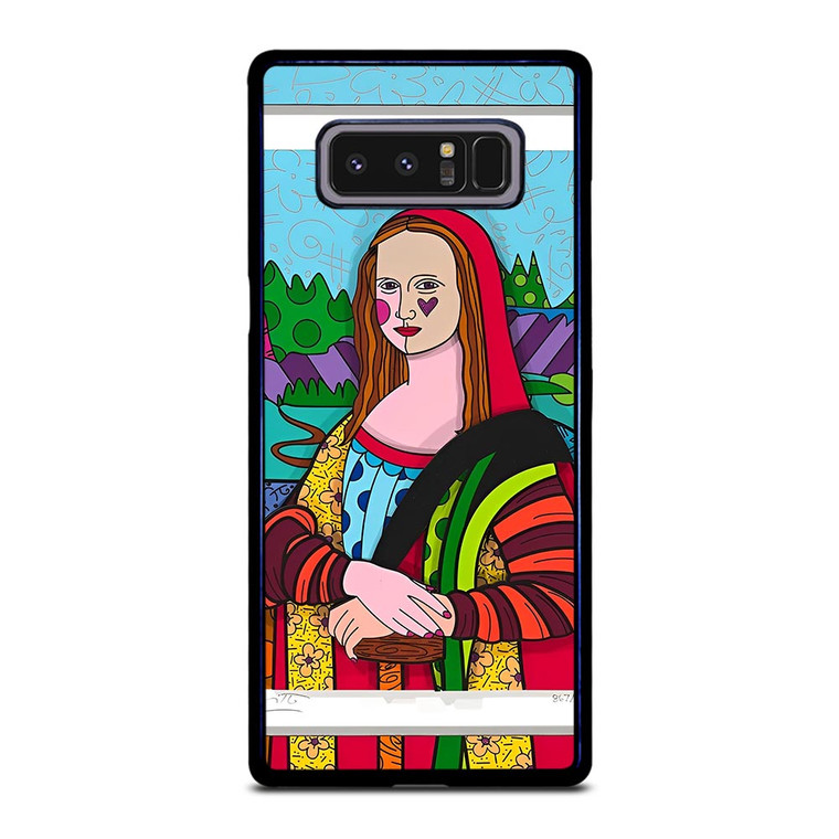 ROMERO BRITTO MONALISA Samsung Galaxy Note 8 Case