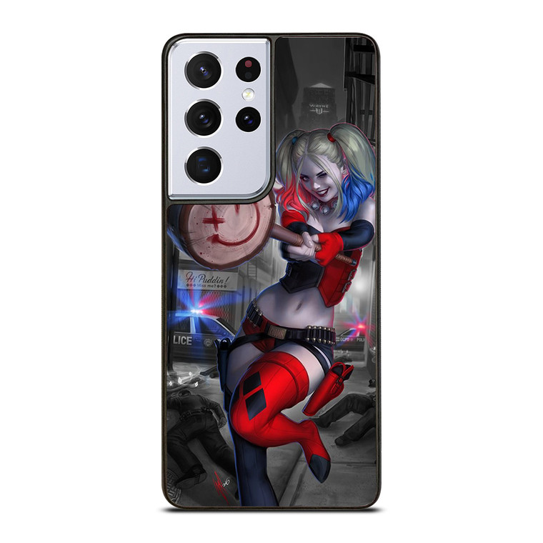 HARLEY QUINN HAMMER Samsung Galaxy S21 Ultra Case
