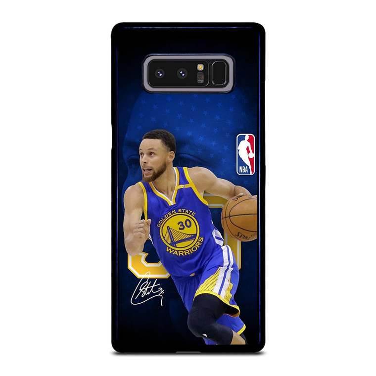 STEPHEN CURRY SIGNATURE GOLDEN STATE WARRIORS  Samsung Galaxy Note 8 Case