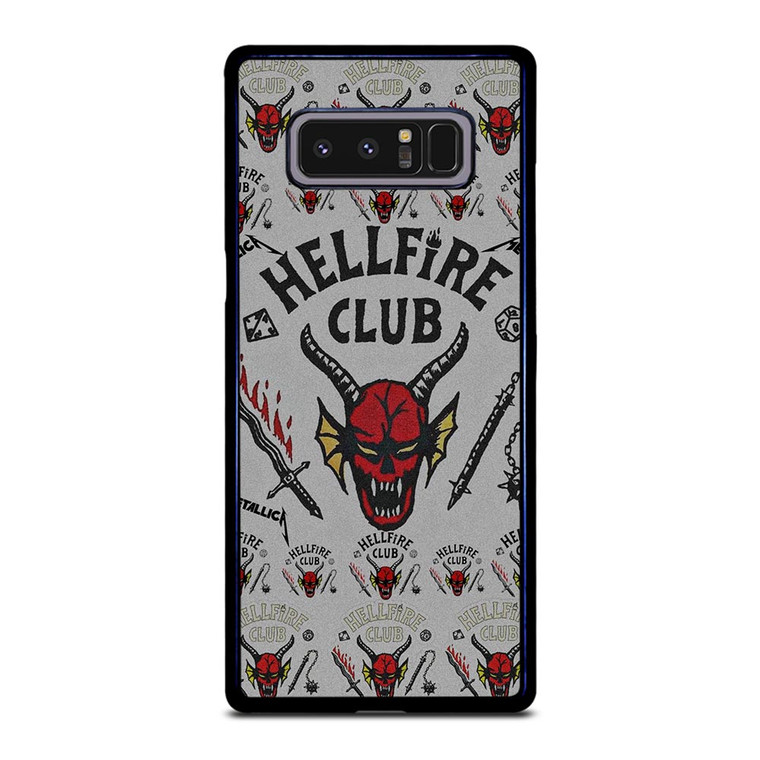 STRANGER THINGS HELLFIRE MASK Samsung Galaxy Note 8 Case