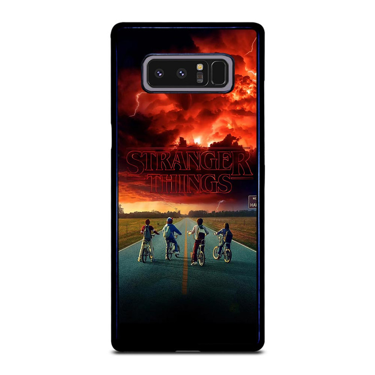 STRANGER THINGS MOVIE POSTER Samsung Galaxy Note 8 Case STRANGER THINGS MOVIE POSTER Samsung Galaxy Note 8 Case