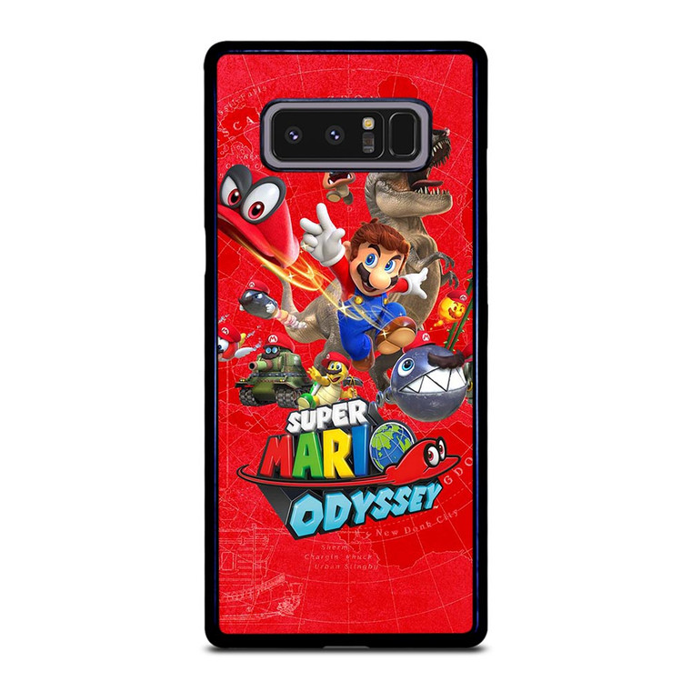 SUPER MARIO ODYSSEY GAME Samsung Galaxy Note 8 Case