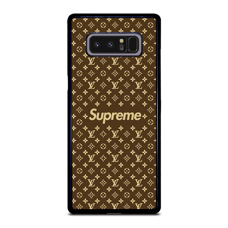 SUPREME BROWN PATTERN NEW Samsung Galaxy Note 8 Case