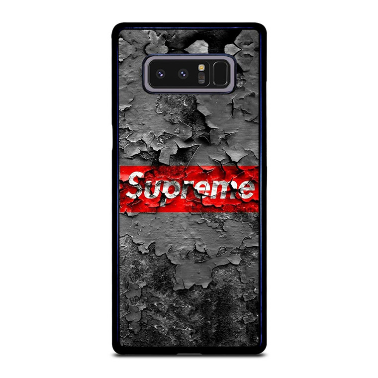 SUPREME CRACKED LOGO Samsung Galaxy Note 8 Case