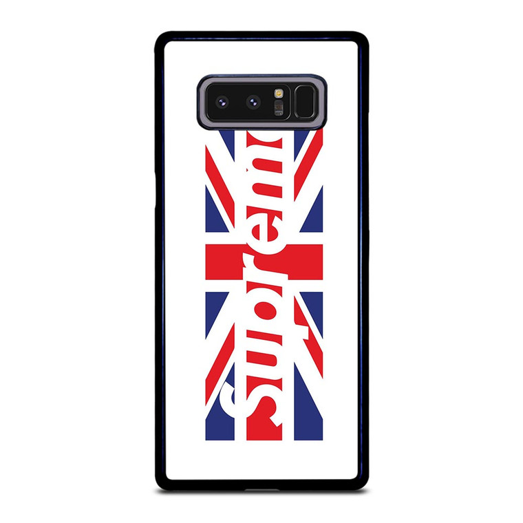 SUPREME UNITED KINGDOM FLAG Samsung Galaxy Note 8 Case SUPREME UNITED KINGDOM FLAG Samsung Galaxy Note 8 Case