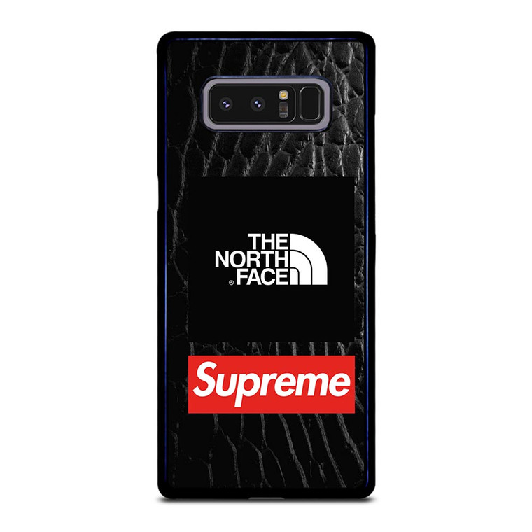 SUPREME X THE NORTH FACE LEATHER Samsung Galaxy Note 8 Case