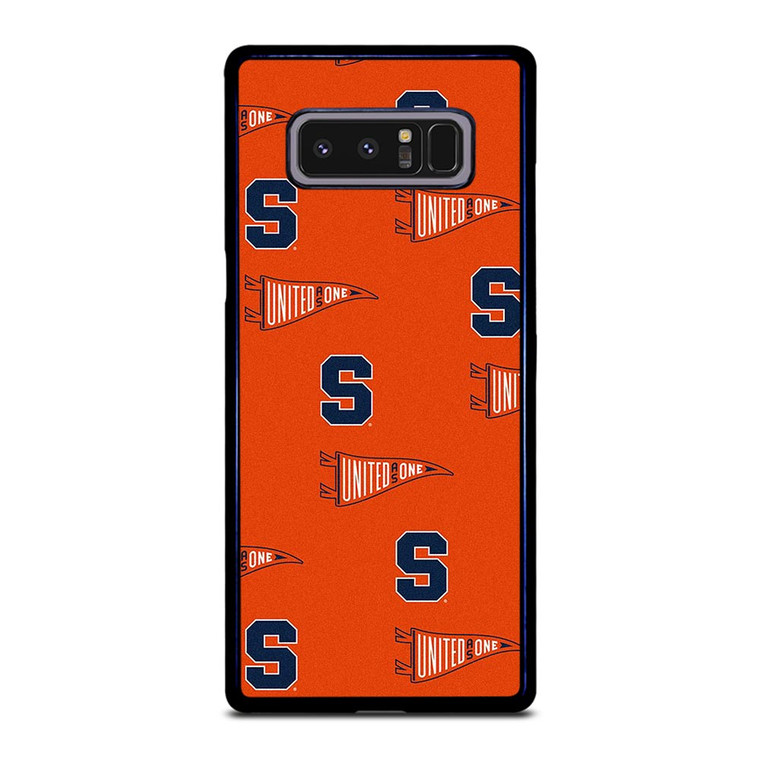 SYRACUSE ORANGE LOGO PATTERN Samsung Galaxy Note 8 Case SYRACUSE ORANGE LOGO PATTERN Samsung Galaxy Note 8 Case