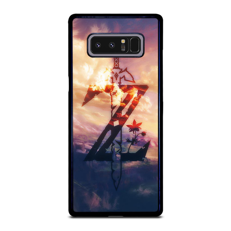 THE LEGEND OF ZELDA BREATH OF THE WILD SYMBOL 2 Samsung Galaxy Note 8 Case THE LEGEND OF ZELDA BREATH OF THE WILD SYMBOL 2 Samsung Galaxy Note 8 Case