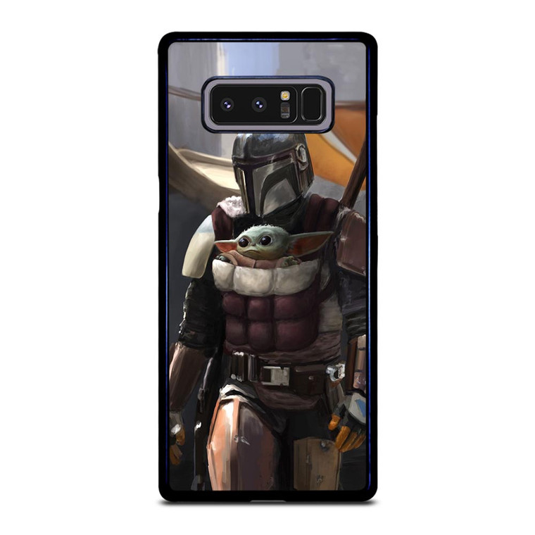 THE MANDALORIAN AND BABY YODA Samsung Galaxy Note 8 Case