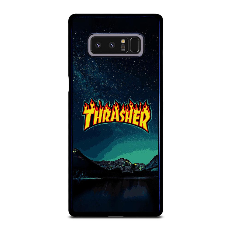 THRASHER SKATEBOARD MAGAZINE SKY NIGHT Samsung Galaxy Note 8 Case
