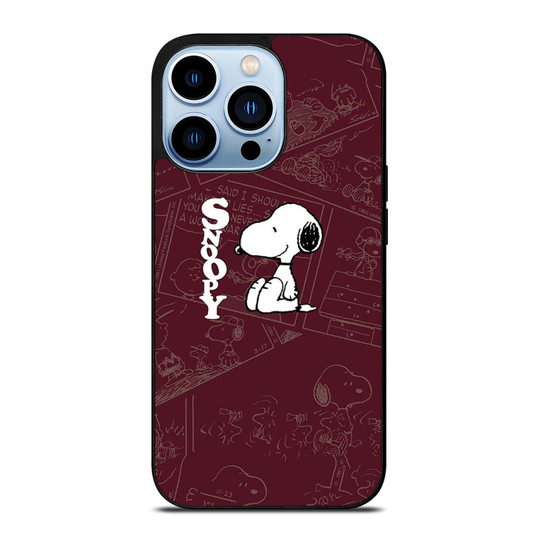 SNOOPY PEANUTS iPhone 13 Pro Max Case SNOOPY PEANUTS iPhone 13 Pro Max Case