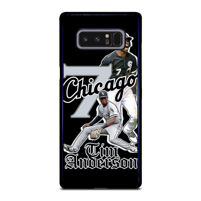 TIM ANDERSON CHICAGO WHITE SOX MLB Samsung Galaxy Note 8 Case TIM ANDERSON CHICAGO WHITE SOX MLB Samsung Galaxy Note 8 Case