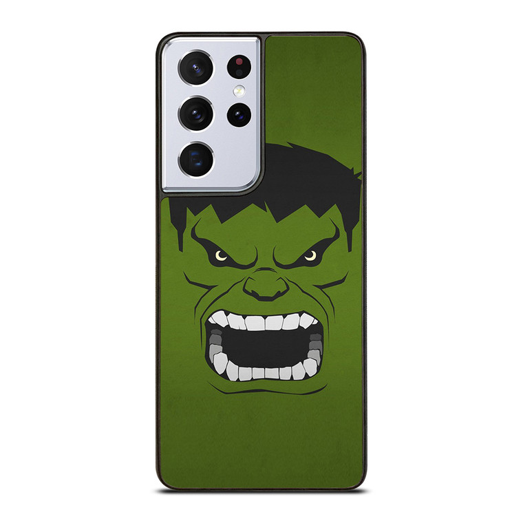 HULK MARVEL COMICS MINIMALISTIC Samsung Galaxy S21 Ultra Case