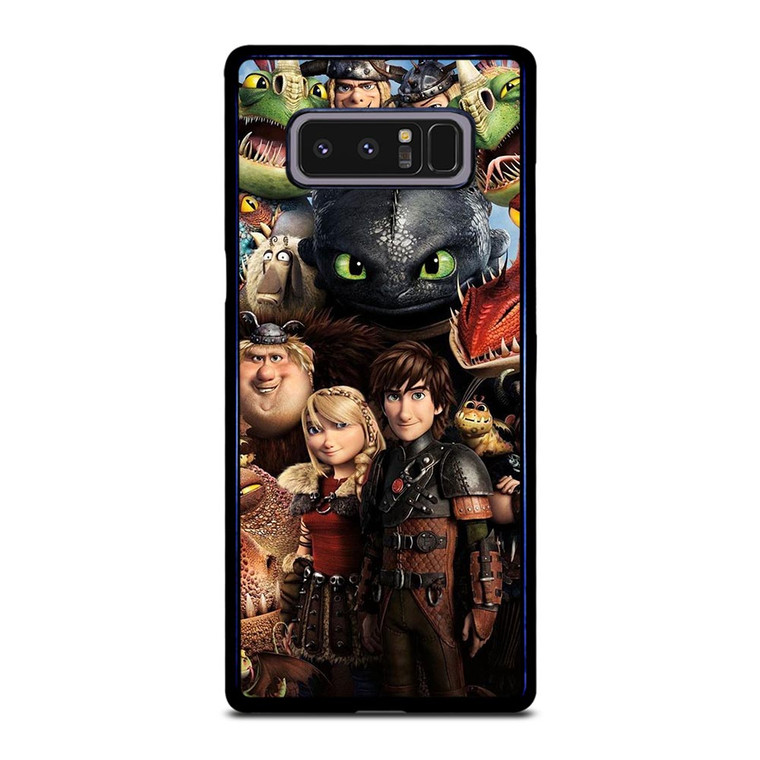 TOOTHLESS TRAIN YOUR DRAGON CHARACTER Samsung Galaxy Note 8 Case TOOTHLESS TRAIN YOUR DRAGON CHARACTER Samsung Galaxy Note 8 Case