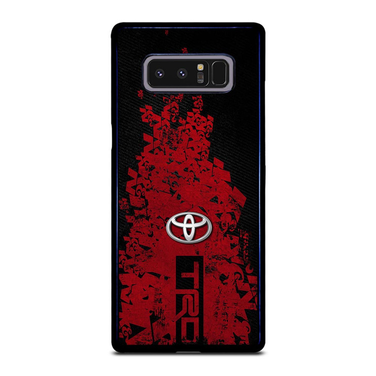 TOYOTA TRD RED CARBON LOGO Samsung Galaxy Note 8 Case TOYOTA TRD RED CARBON LOGO Samsung Galaxy Note 8 Case