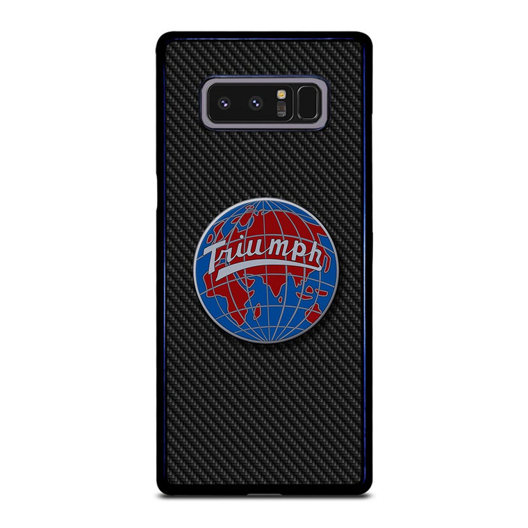 TRIUMPH WORLDWIDE LOGO CARBON Samsung Galaxy Note 8 Case TRIUMPH WORLDWIDE LOGO CARBON Samsung Galaxy Note 8 Case
