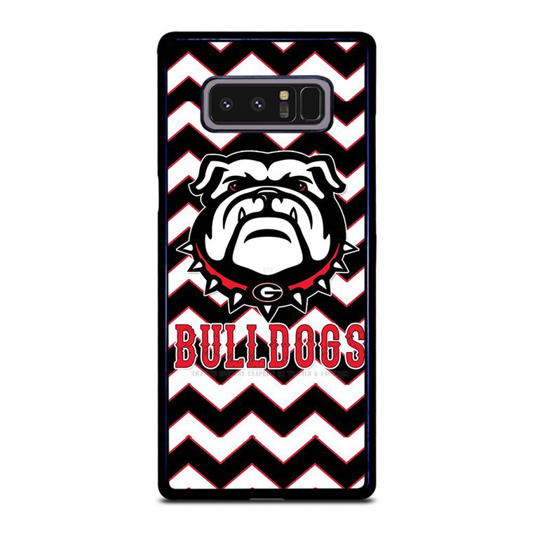 UGA GEORGIA BULLDOGS STRIPE LOGO Samsung Galaxy Note 8 Case UGA GEORGIA BULLDOGS STRIPE LOGO Samsung Galaxy Note 8 Case
