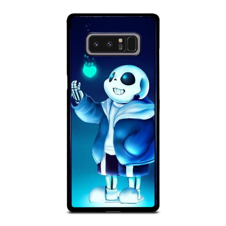 UNDERTALE GLOWING LOVE SYMBOL Samsung Galaxy Note 8 Case UNDERTALE GLOWING LOVE SYMBOL Samsung Galaxy Note 8 Case
