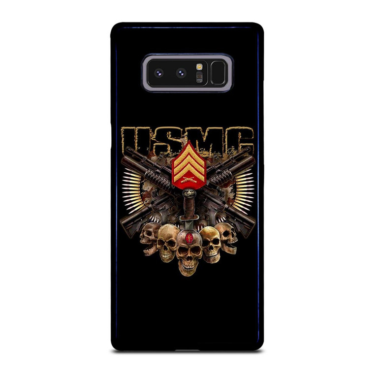 USMC MARINE CORPS SKULL LOGO Samsung Galaxy Note 8 Case USMC MARINE CORPS SKULL LOGO Samsung Galaxy Note 8 Case