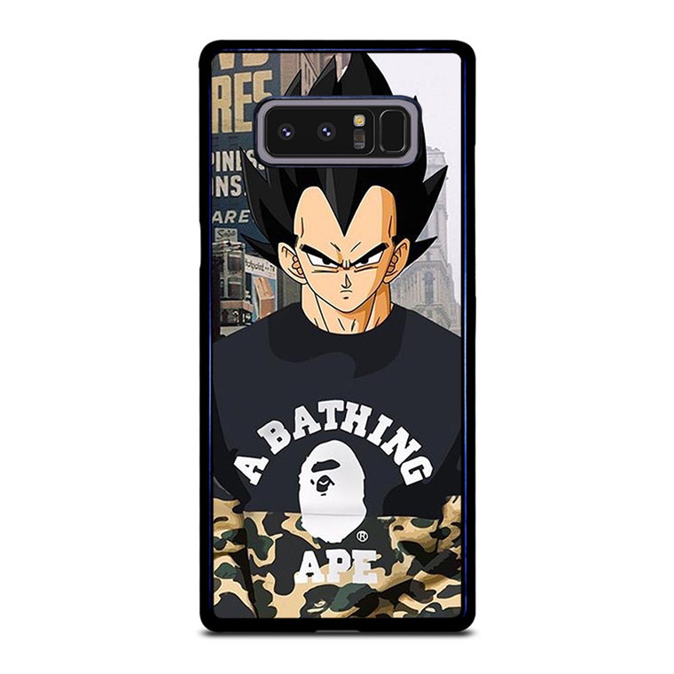 VEGETA CAMO BAPE SUPREME Samsung Galaxy Note 8 Case