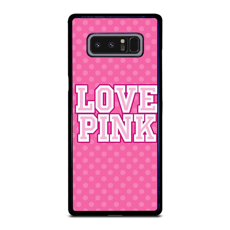 VICTORIA'S SECRET LOVE PINK LOGO Samsung Galaxy Note 8 Case