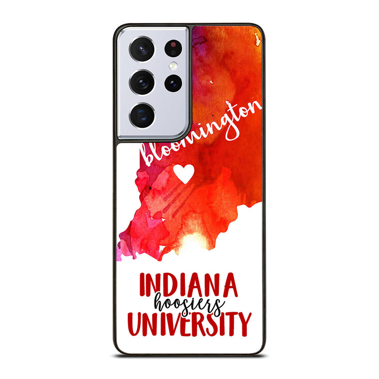 INDIANA HOOSIERS UNIVERSITY Samsung Galaxy S21 Ultra Case