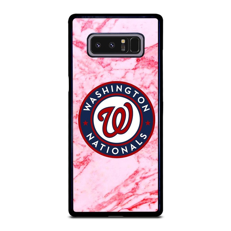 WASHINGTON NATIONALS PINK MARBLE Samsung Galaxy Note 8 Case
