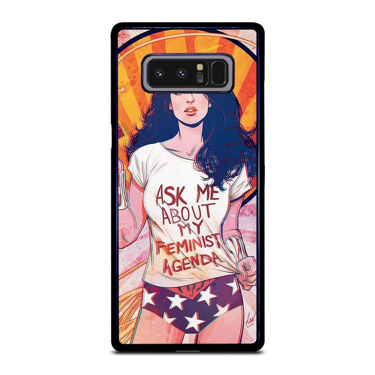 WONDER WOMAN QUOTE Samsung Galaxy Note 8 Case