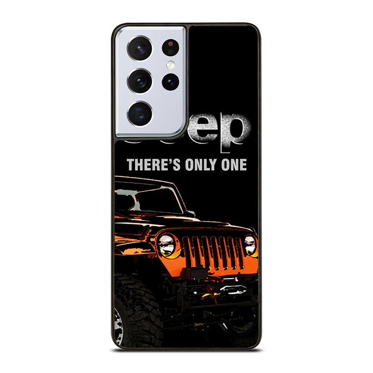 JEEP THERE'S ONLY ONE Samsung Galaxy S21 Ultra Case