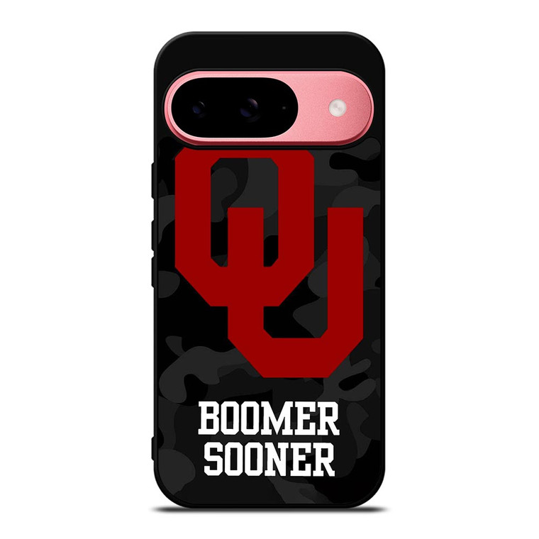 OKLAHOMA SOONERS CAMO LOGO Google Pixel 9 Case