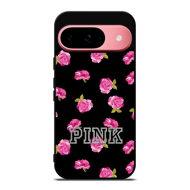 PINK VICTORIA SECRET ROSES Google Pixel 9 Case PINK VICTORIA SECRET ROSES Google Pixel 9 Case