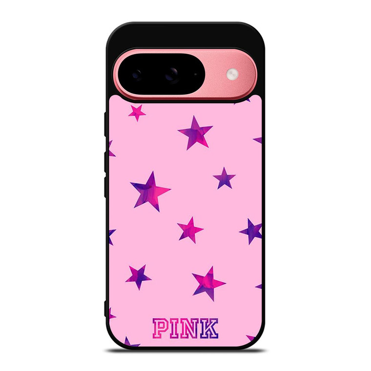 PINK VICTORIA SECRET STARS Google Pixel 9 Case PINK VICTORIA SECRET STARS Google Pixel 9 Case