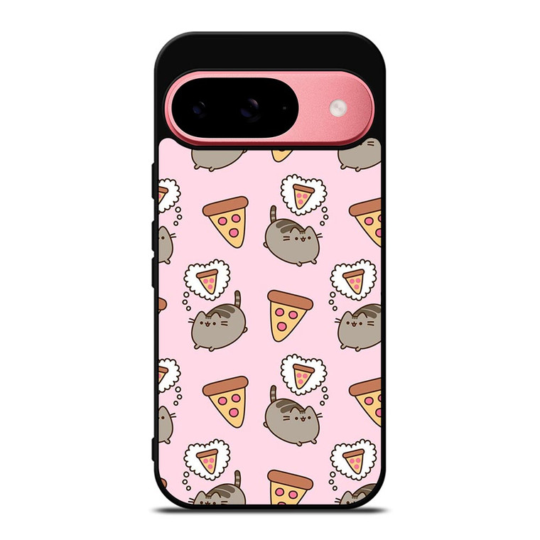 PUSHEEN THE CAT PIZZA Google Pixel 9 Case